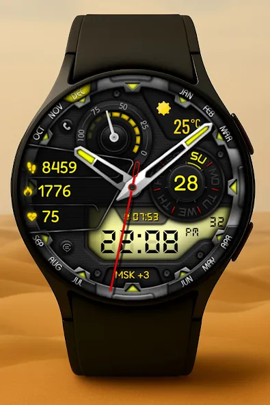 Finter Hybrid Watch Face screenshot 4