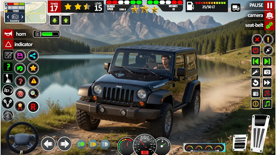 Offroad Jeep Cargo Simulator screenshot 1