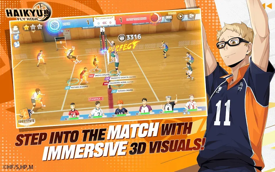 HAIKYU!! FLY HIGH screenshot 17