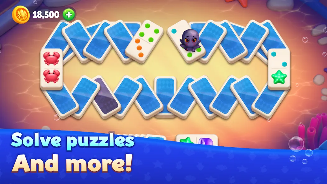 Domino Ocean : Solitaire Tiles screenshot 3