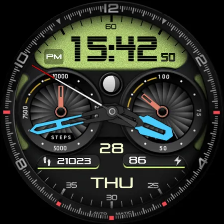Colorful Hybrid Watch Face screenshot 39