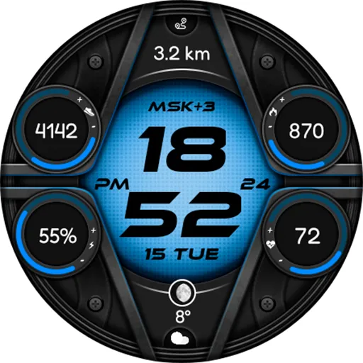 Digital Omekewi Watch face screenshot 24