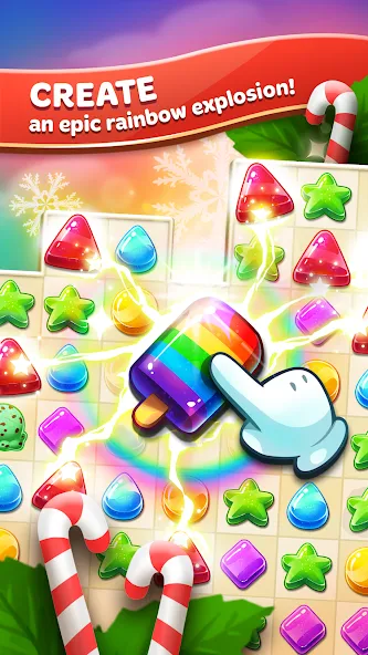 Frozen Frenzy Mania – Match 3 screenshot 2