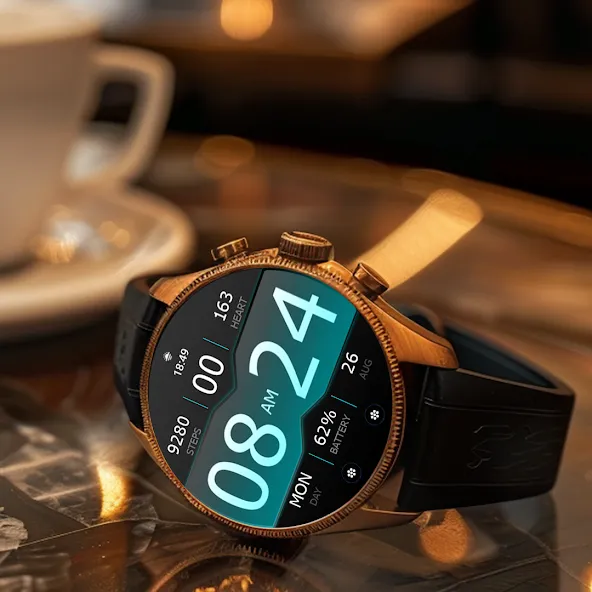 Key WF35 Digital Watch Face screenshot 4