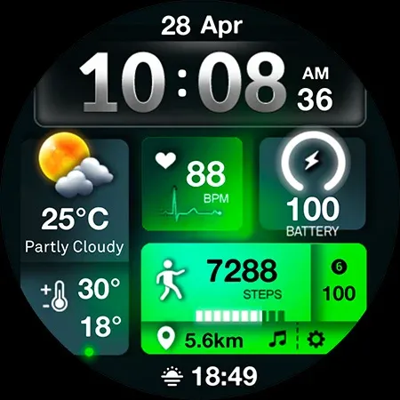 ML2U 241 Watch Face screenshot 25