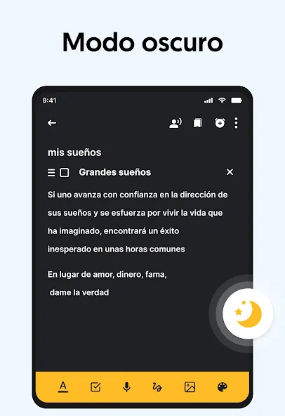 Notas: Bloc de notas, Notebook screenshot 15