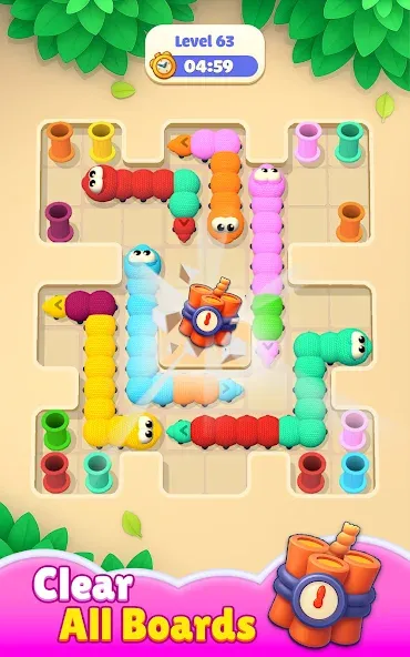 Wormmy Slither Puzzle screenshot 20
