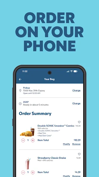 SONIC Drive-In - Order Online screenshot 4