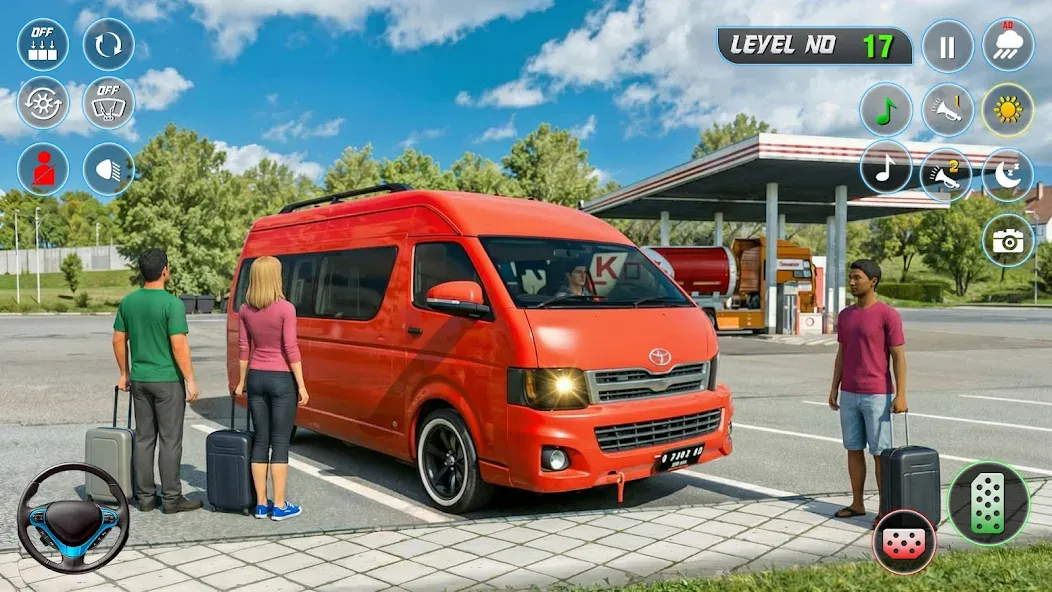 Mini Coach Bus 3d City Bus Sim screenshot 1
