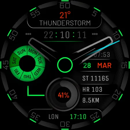 Watch Face WF181 screenshot 3