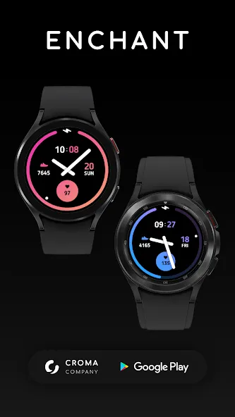 Enchant Watch Face Wear OS screenshot 2
