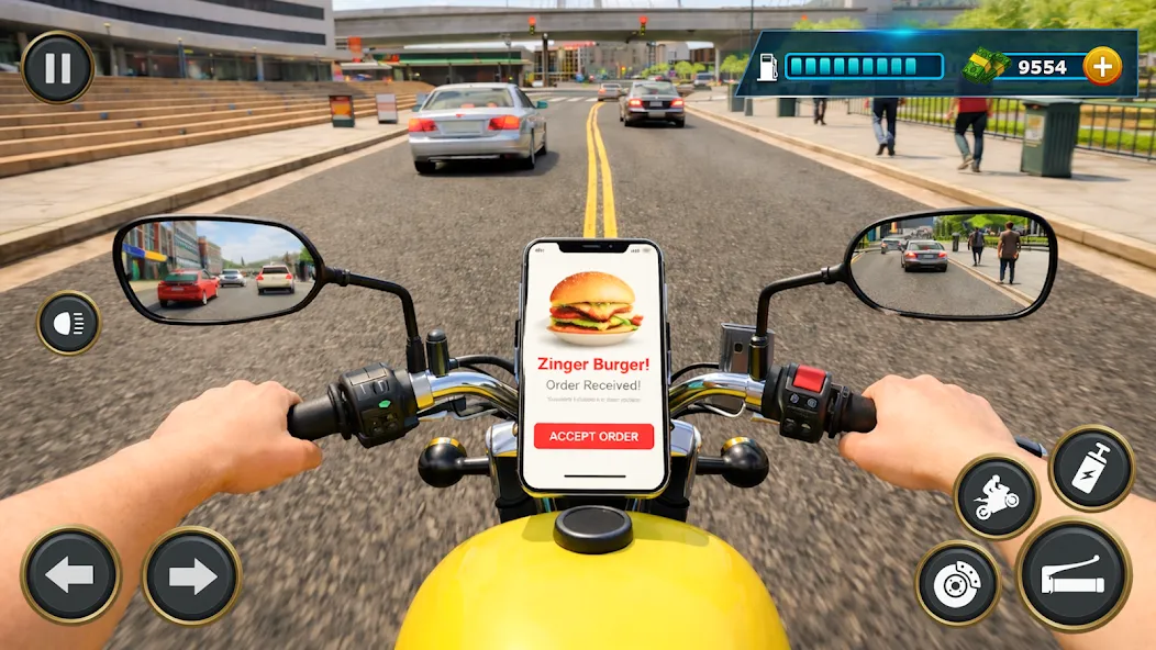 Fast-Food-Lieferfahrer screenshot 2