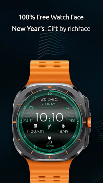 LedEdge Watch Face screenshot 2