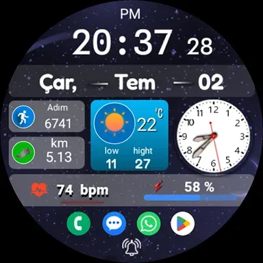 FSW291 Digital Watch face screenshot 22
