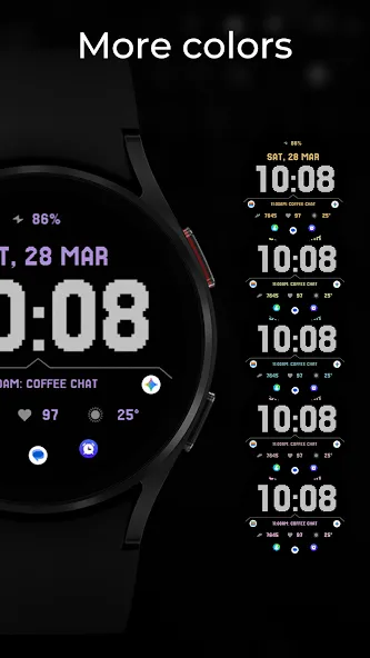 TVV Minimal 9 Watch Face screenshot 2
