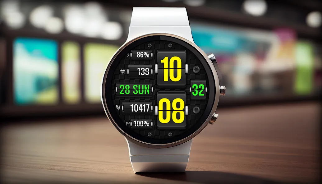 Digital FLIP WS16 Watch face screenshot 3