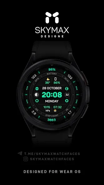 Grimm Watch Face screenshot 1