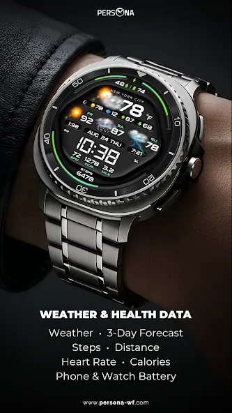 PER58 Weather WatchFaceDigital screenshot 3