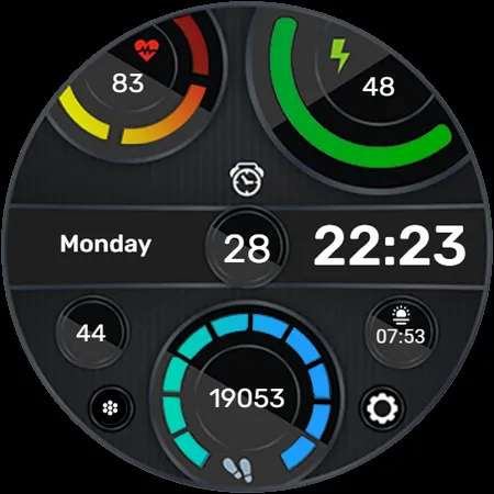 IA70 Digital Watchface screenshot 10