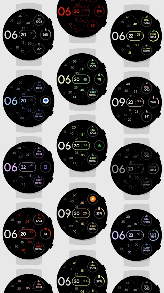 Pixel's Half Concentric Face screenshot 4