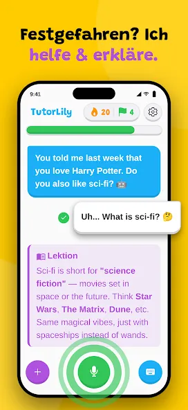 Lily: KI-Tutor für Sprachen screenshot 5