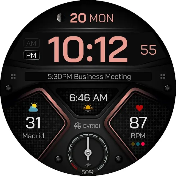 EVR101 Digital Watch Face screenshot 31