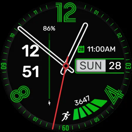 Minima 11 Minimal Watchface screenshot 15