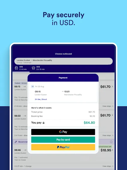 Trainline: Train travel Europe screenshot 16
