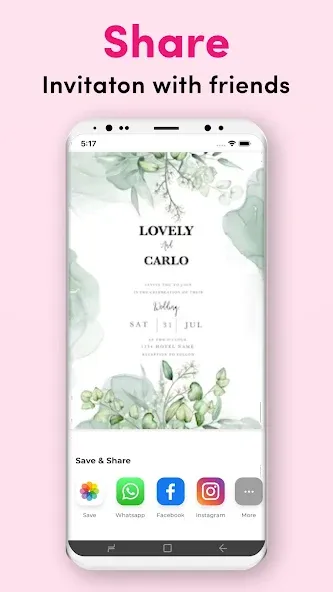 Invitation Maker - Card Design screenshot 8