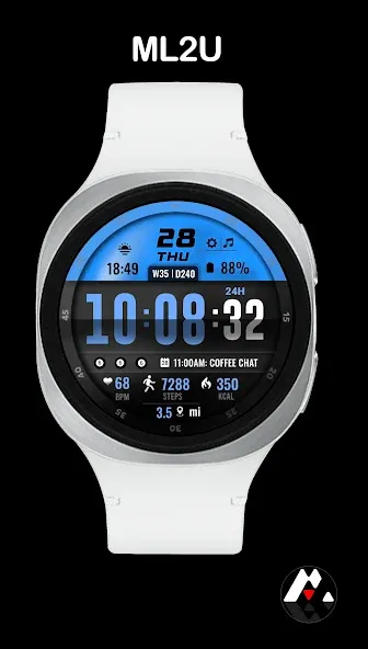 ML2U 104 Watch Face screenshot 6