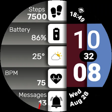 MAHO006 Wear OS Watch Face screenshot 26