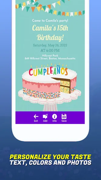 Invitation Maker-Card Creator screenshot 3
