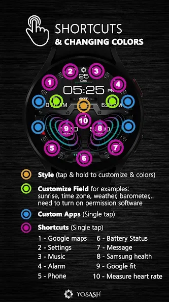A375 Wear OS Watch Face screenshot 7