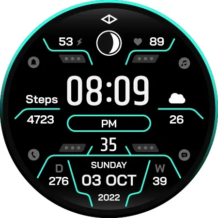 Elysium: Digital Watch Face screenshot 19