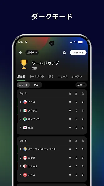 FotMob - サッカーのライブスコア screenshot 2