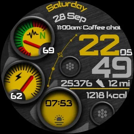 Digital Watch Face CRC039 screenshot 15