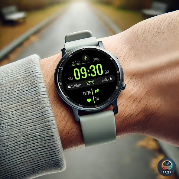 Electronic Time Watch Face screenshot 4