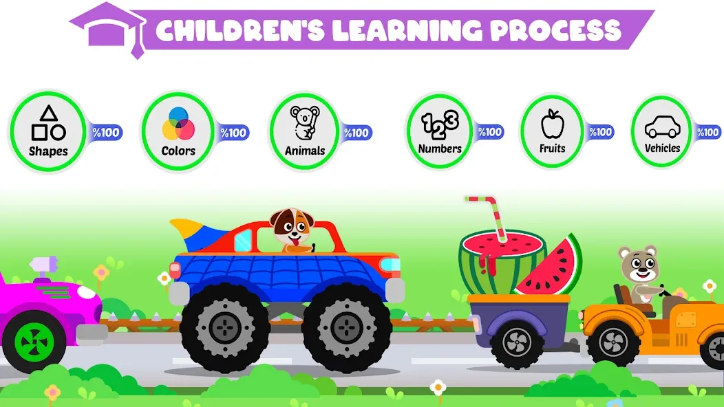 Learn with Cars Kids & Toddler screenshot 4
