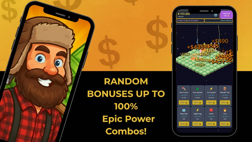 Idle Space Lumber Tycoon screenshot 3