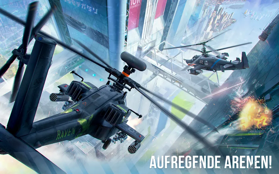Modern War Choppers: Shooter screenshot 16
