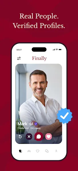 Finally: Mature Dating 50+ screenshot 3