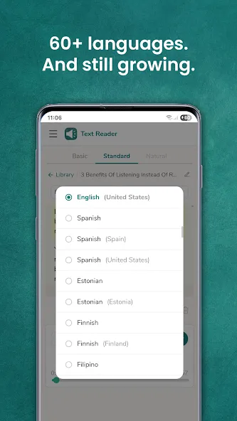 Text Reader: Text to Speech screenshot 6
