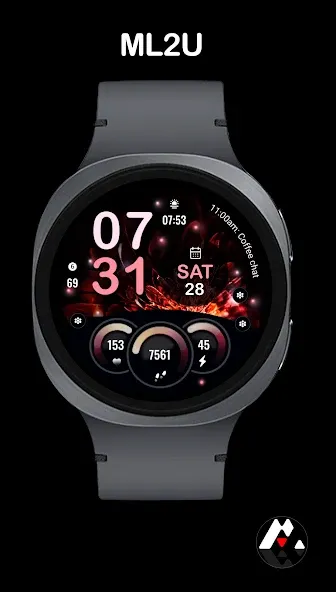 ML2U 115 Watch Face screenshot 5