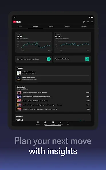 YouTube Studio screenshot 12