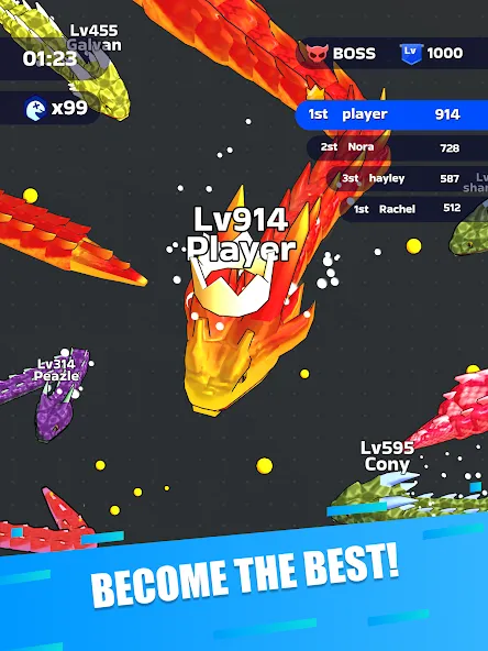 Snake Clash! screenshot 24