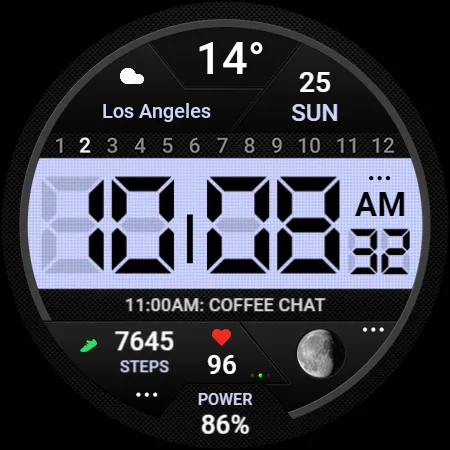 TVV Digital 2 Watch Face screenshot 13