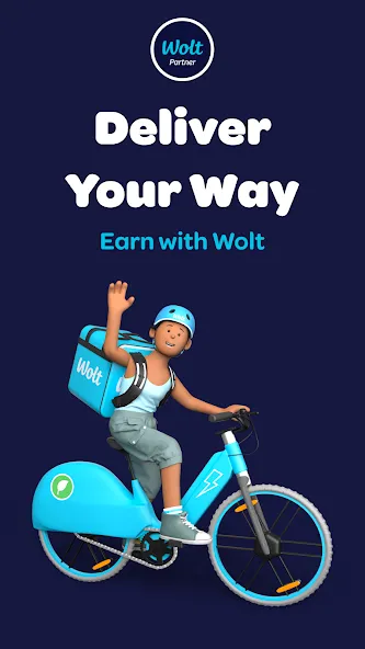 Wolt Courier Partner screenshot 1