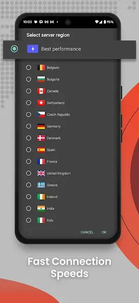 Psiphon VPN: Freiheit online screenshot 4