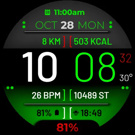 Watch Face WF102 screenshot 5