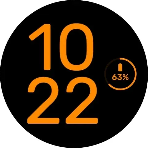 Simple - Wear OS Watchface screenshot 2